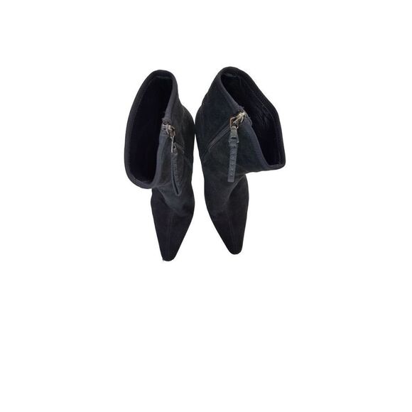 PRADA authentic black suede zip up size 37 - Picture 4 of 9